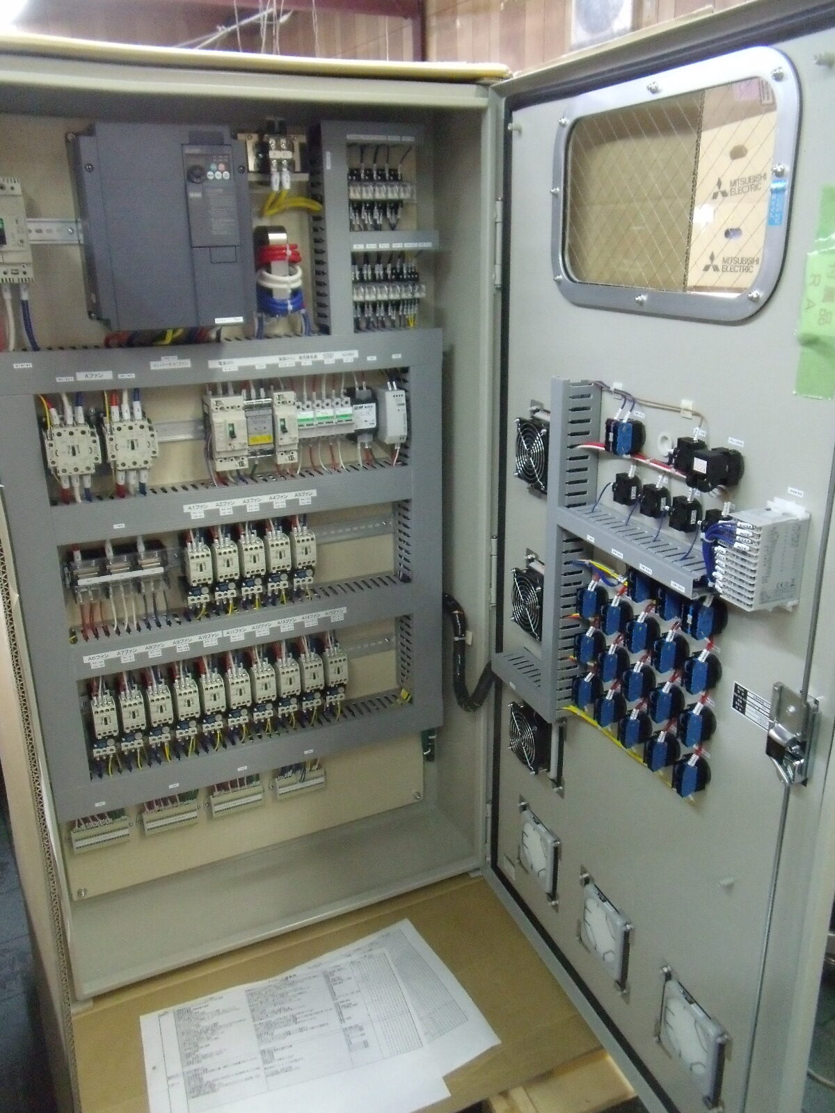 制御盤の製作